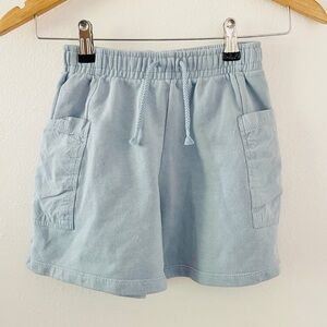 Zara Light Blue Pull On Shorts - Size 9